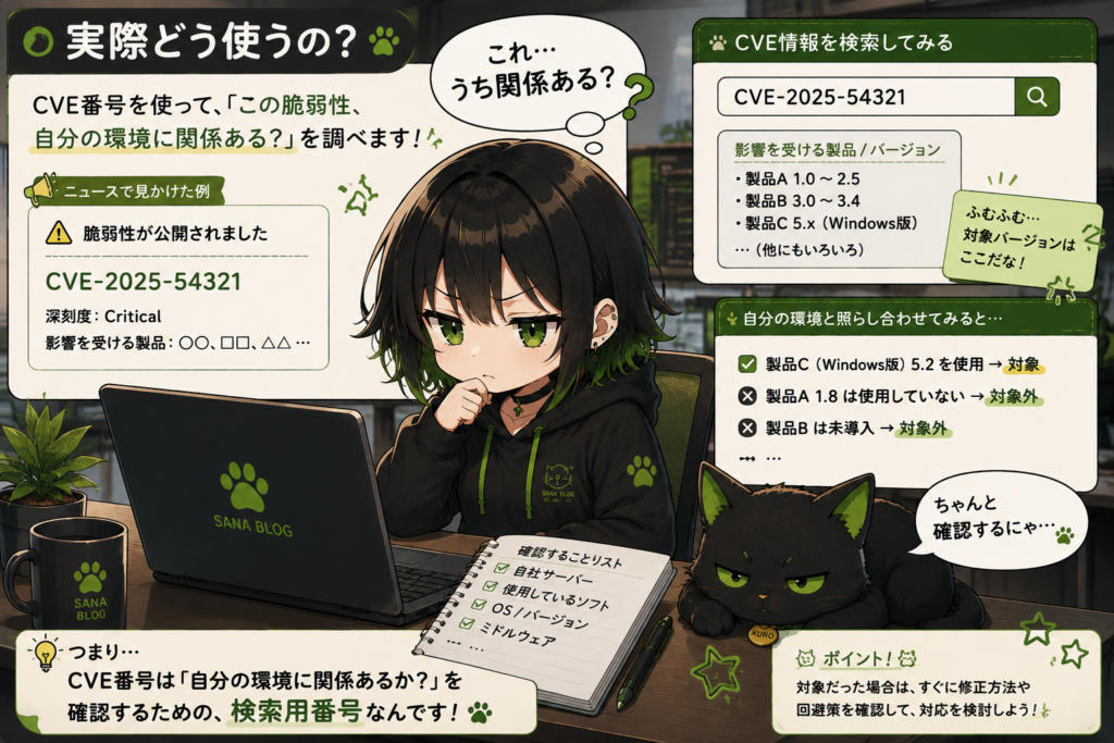 サナが「これうち関係ある？」って調べてる画像